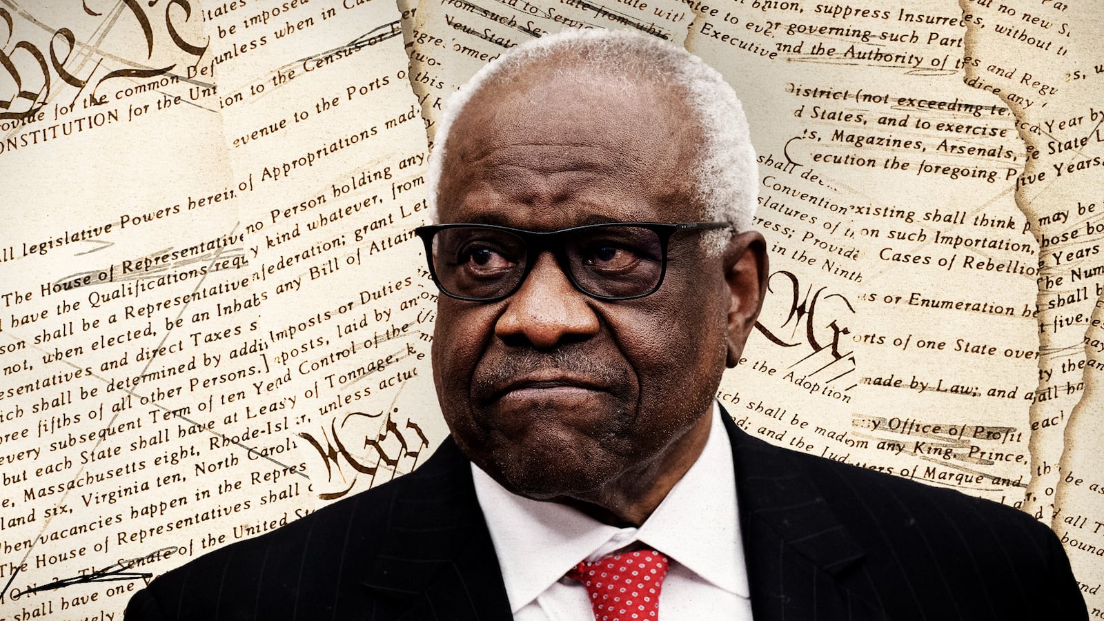 Clarence Thomas is questioning the validity of legal precedent.