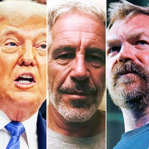 Donald Trump, Jeffrey Epstein, and Graham Platner.
