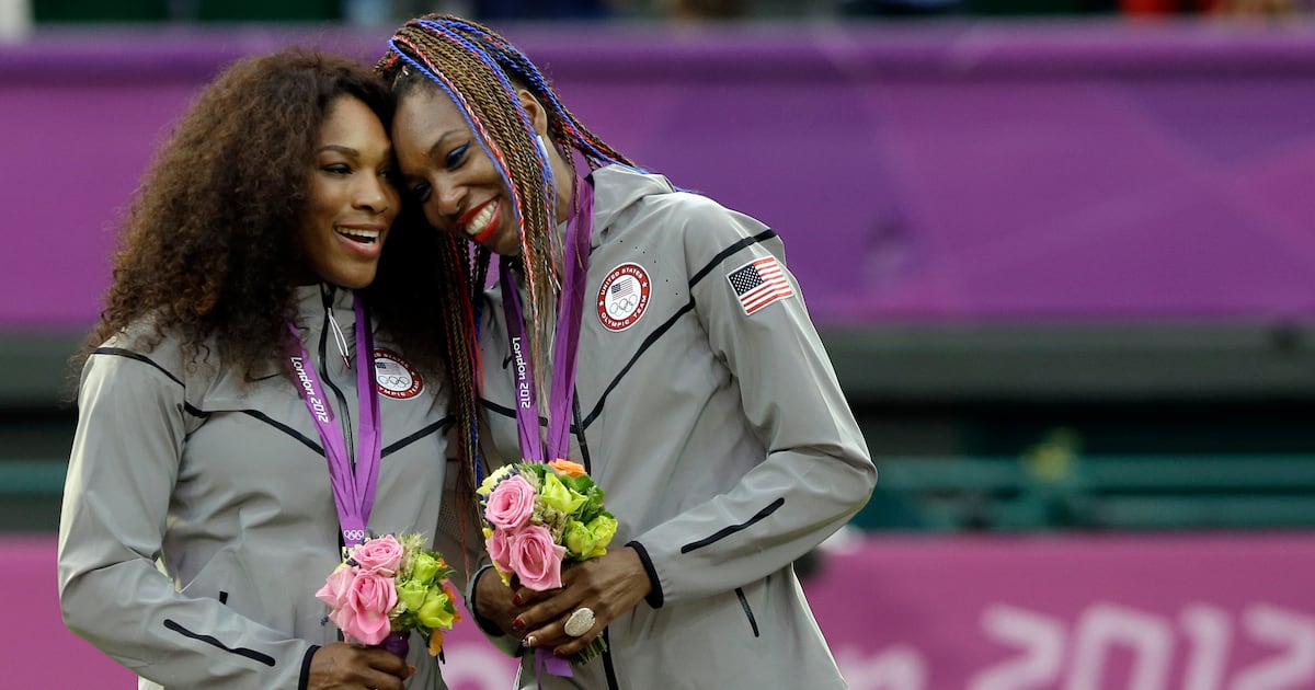 Serena and Venus Williams reunite at Wimbledon for doubles competition