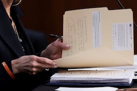 Pam Bondi Accidentally Reveals Her Burn Book for Fiery Jeffrey Epstein