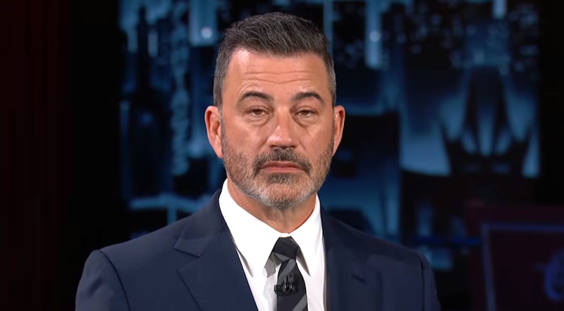 Jimmy Kimmel Live!, Kimmel trying to appear surprised that Trump may have lied about his relationship to Epstein.
