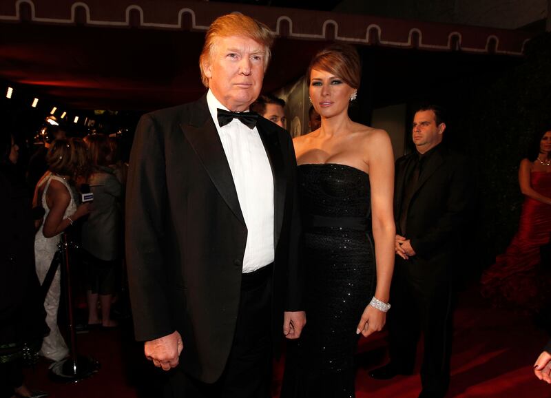 Melania x Donald.