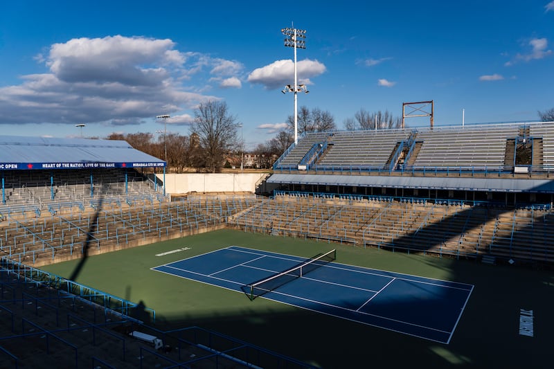 The Rock Creek Tennis Center in Washington, D.C on January 8, 2026.