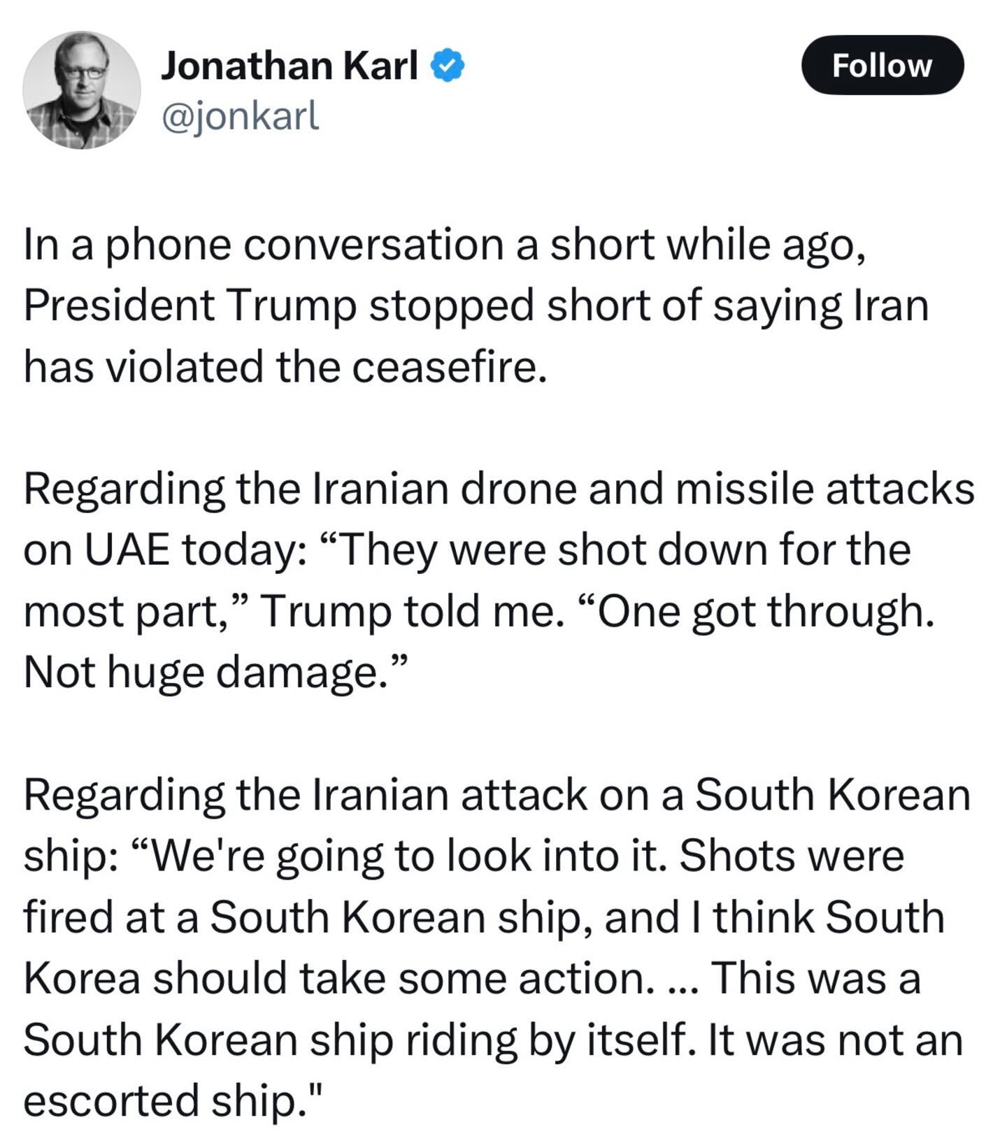 Trump afviser at have ringet til ABC-journalist efter attentatforsøg — image 5