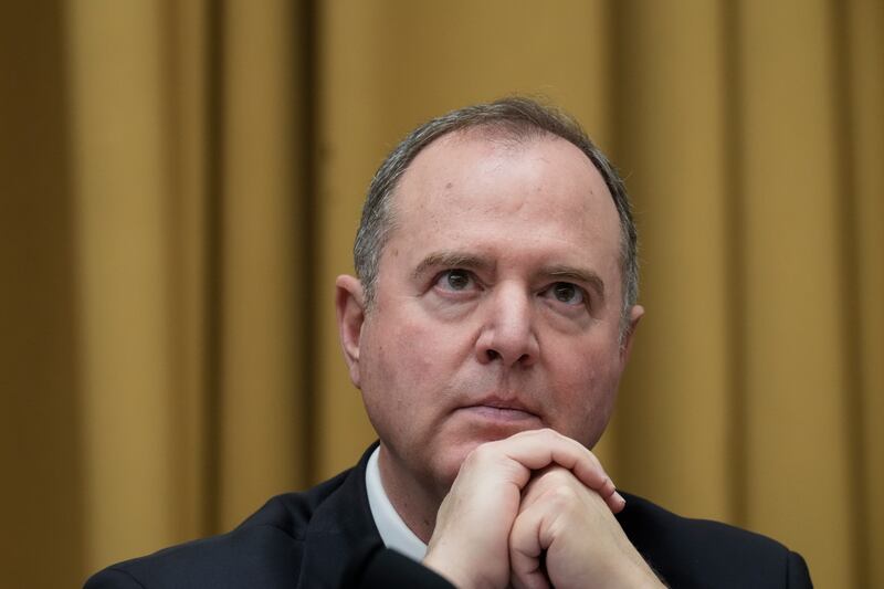 Adam Schiff is demanding an insider trading probe into Donald Trump's tariffs announcement.
