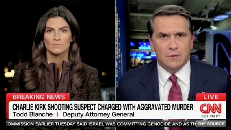 Todd Blanche speaks to Kaitlan Collins on CNN.