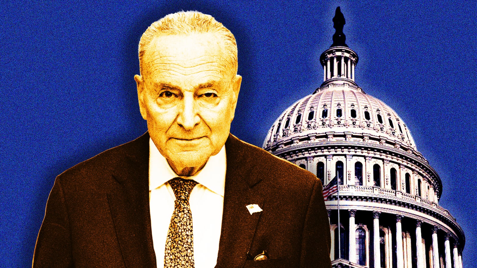 Chuck Schumer illustration