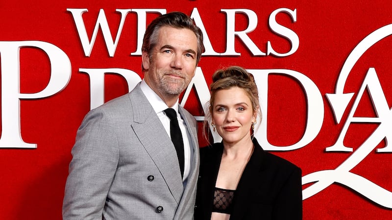 Patrick Brammall and Harriet Dyer attends "The Devil Wears Prada 2" Sydney Gala