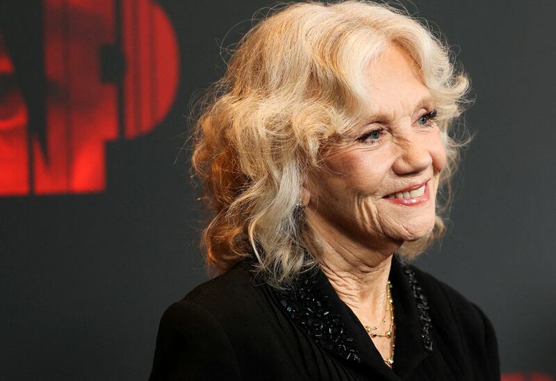 Hayley Mills attends the red carpet of the ‘Trap’ premiere in New York City, U.S., July 24, 2024.