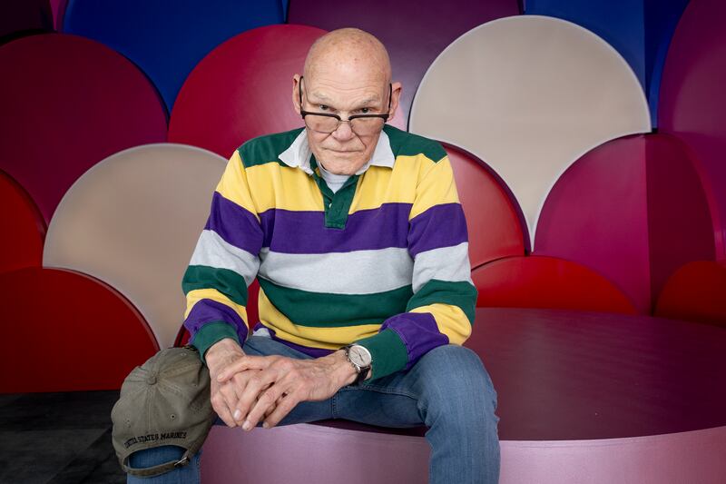 SAVANNAH, GEORGIA - OCTOBER 31: James Carville poses for a portrait at the 27th SCAD Savannah Film Festival on October 31, 2024 in Savannah, Georgia. (Photo by Emma McIntyre/Getty Images for SCAD)