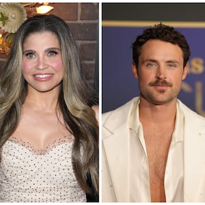 (From Left to Right): Danielle Fishel, Dylan Efron, Jordan Chiles