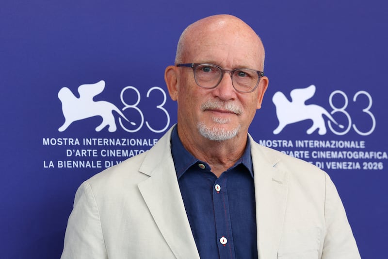 Oscar-winning filmmaker Alex Gibney promotes 'Musk' at the Venice International Film Festival.
