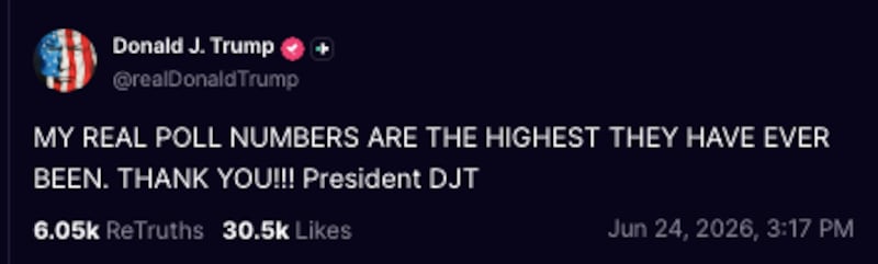Trump / Truth Social