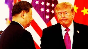 Donald Trump and Xi Jinping