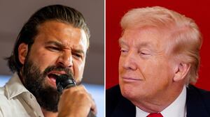 Brandon Herrera and Donald Trump