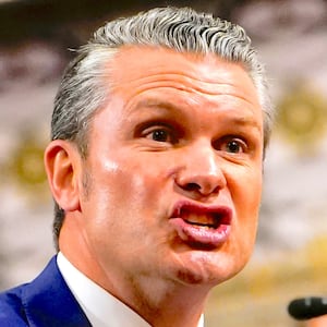 Pete Hegseth testifies before a Senate Committee on Armed Services confirmation hearing on Capitol Hill in Washington, U.S., January 14, 2025.