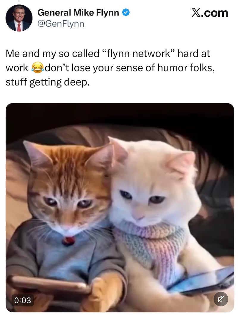 Mike Flynn posts about Alexis Wilkins' thread.