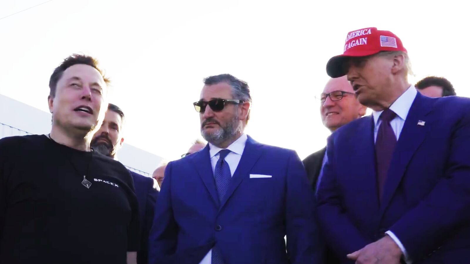 Elon Musk, Donald Trump