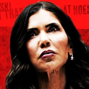 Kristi Noem confronted with Daily Beast reporting during a U.S. House Judiciary Committee hearing.