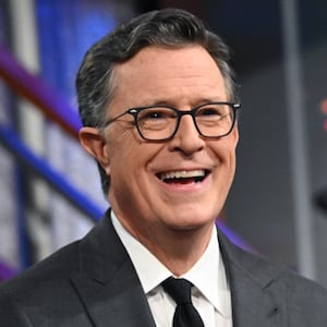 The Late Show with Stephen Colbert during Monday's July 21, 2025 show.