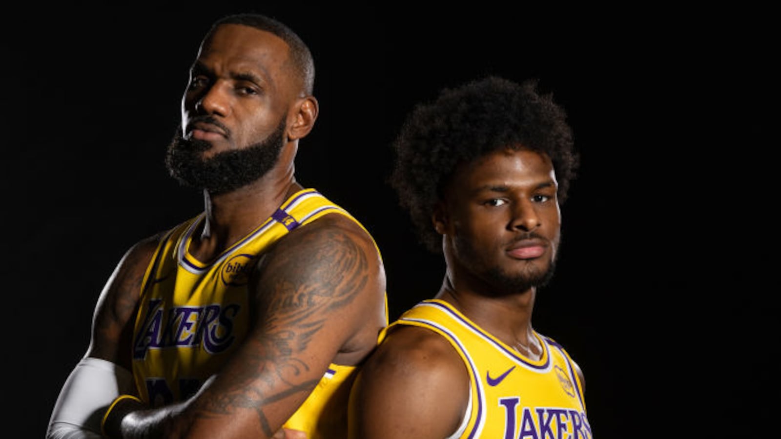 LeBron James and Bronny James made NBA history by becoming the first father and son to play together in a game.