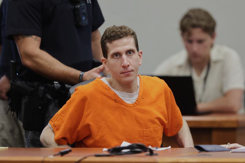 Bryan Kohberger, as he has done in previous court appearances, stared forward blankly at his sentencing hearing Wednesday. He remained stoic even as loved ones of his victims skewered him while reading victim impact statements.