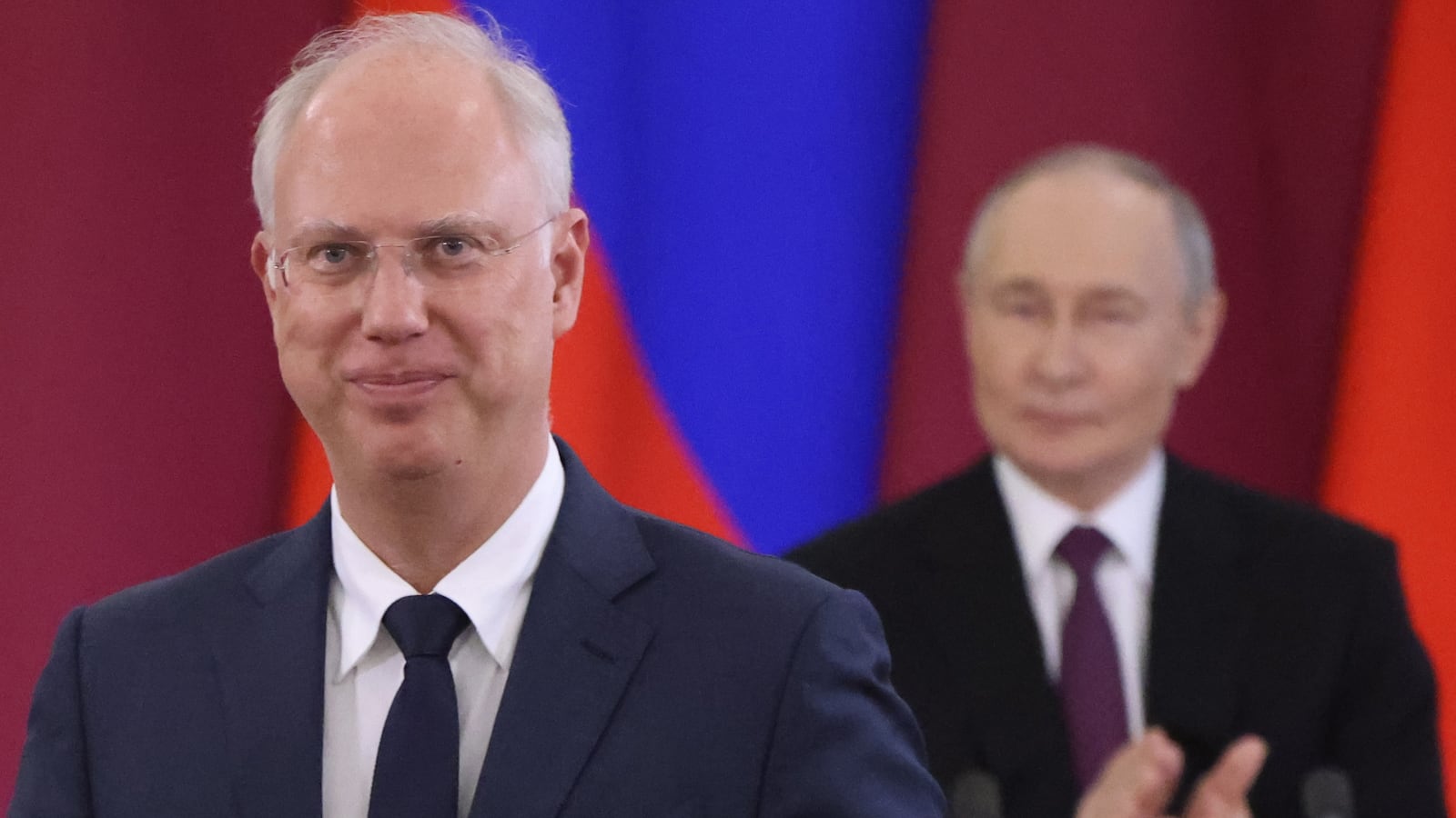 Kirill Dmitriev and Vladimir Putin