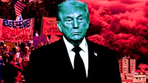 Donald Trump photo illustration