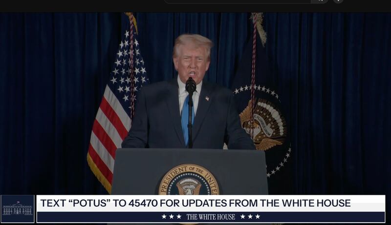 Donald Trump talks about the D.C. Shooting.