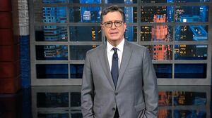 Late Show with Stephen Colbert, Colbert talking Trump