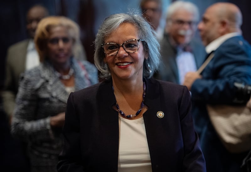 Illinois Rep. Robin Kelly announced articles of impeachment against DHS Secretary Kristi Noem after the ICE killing of Renee Nicole Good.