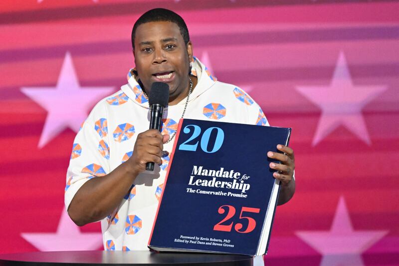 SNL star Kenan Thompson was part of Democratic efforts to warn about Project 2025 in the lead-up to last year's election.