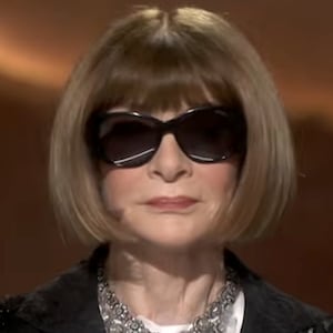 Anna Wintour and Anne Hathaway