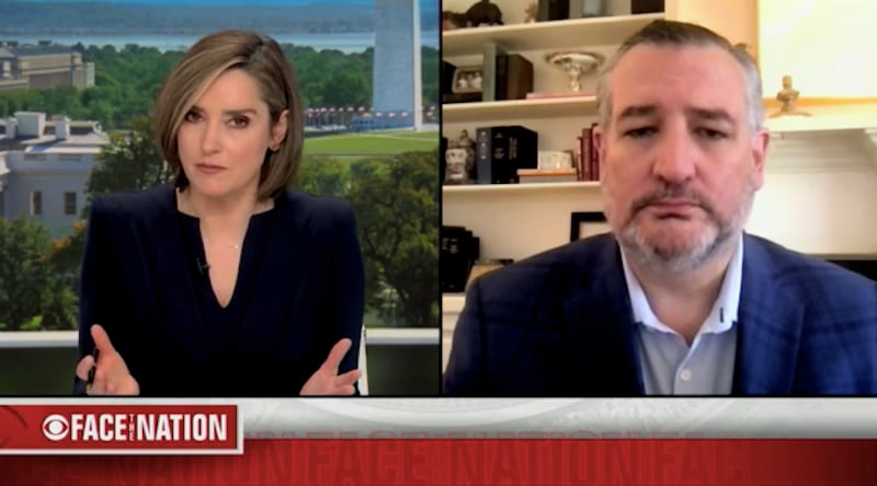 Ted Cruz on Face the Nation with Margaret Brennan