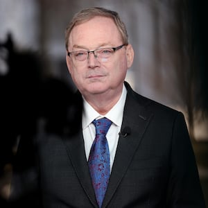 National Economic Council Director Kevin Hassett, pictured February 25, downplayed consumer concerns as gas prices soar in response to Trump's Iran war.