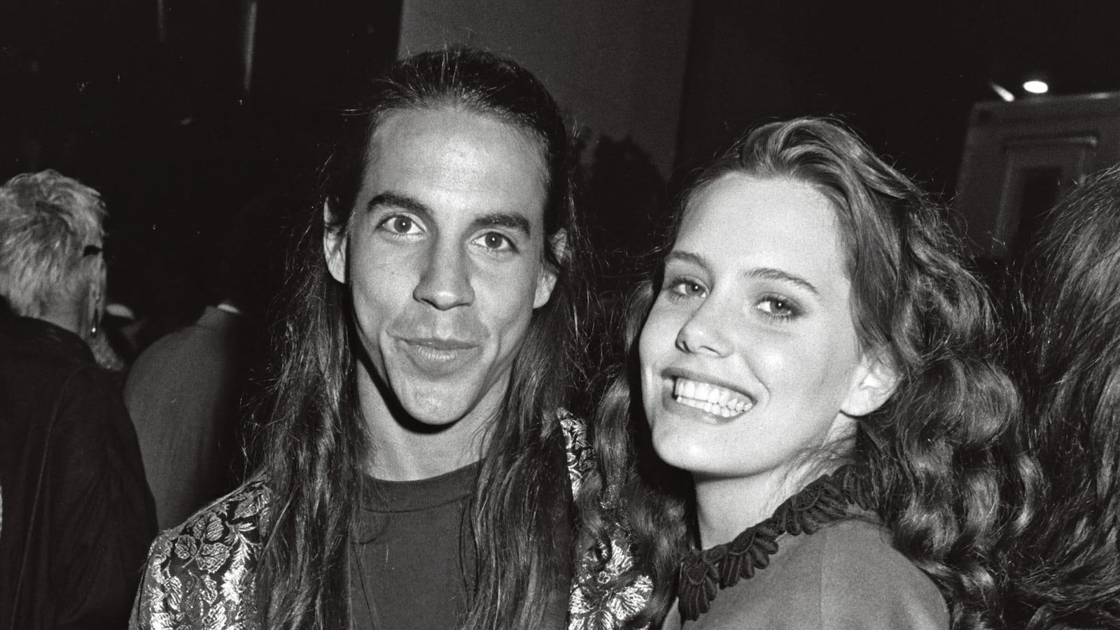 Anthony Kiedis and Ione Skye.