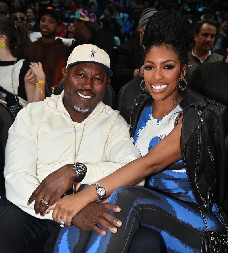 Simon Guobadia and Porsha Williams