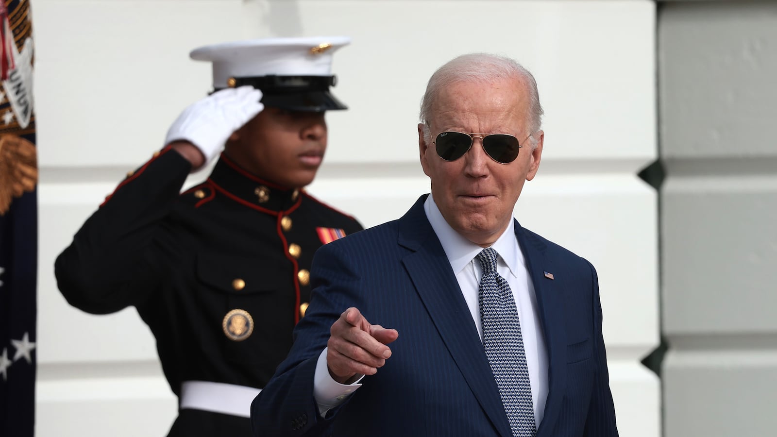 Joe Biden at the White House before Thanksgiving.