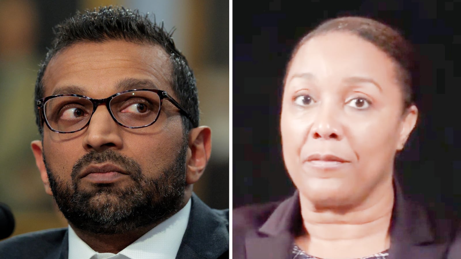 Kash Patel and L. Nicole Dunn