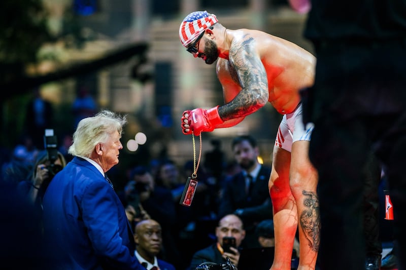 Josh Hokit and Trump