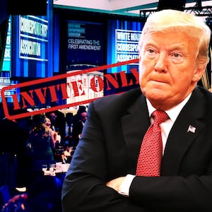 Donald Trump, WHCA dinner