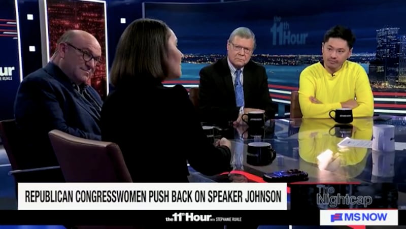 MS NOW's The 11th Hour with Stephanie Ruhle