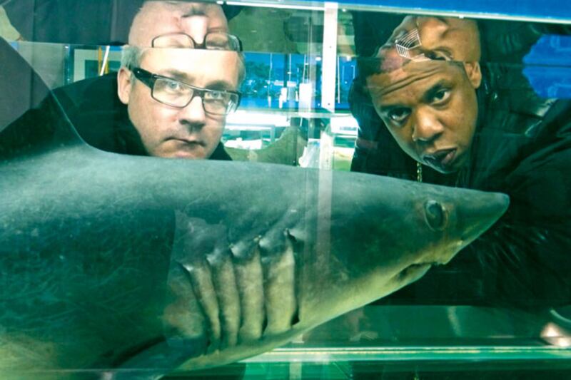 galleries/2009/11/06/sante-d-orazio/sante-dorazio---damien-hirst-and-jay-z_xz9xsq
