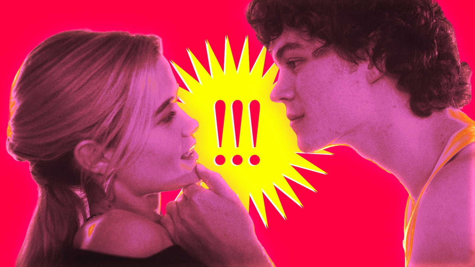 A photo illustration of Sarah Catherine Hook and Zac Burgess in Cruel Intentions.