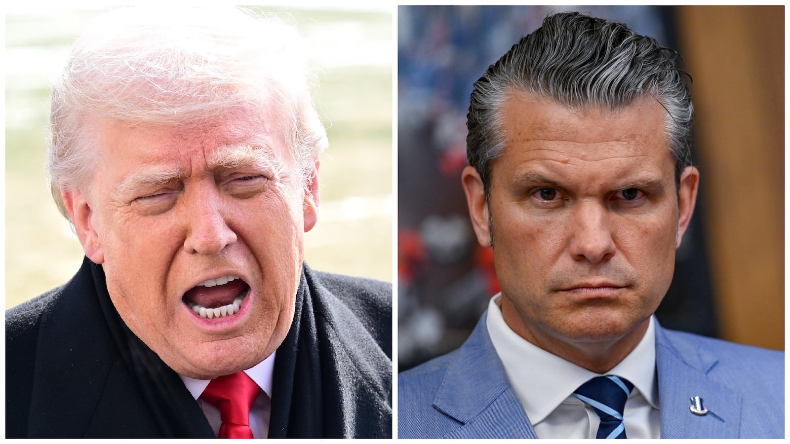 donald trump pete hegseth