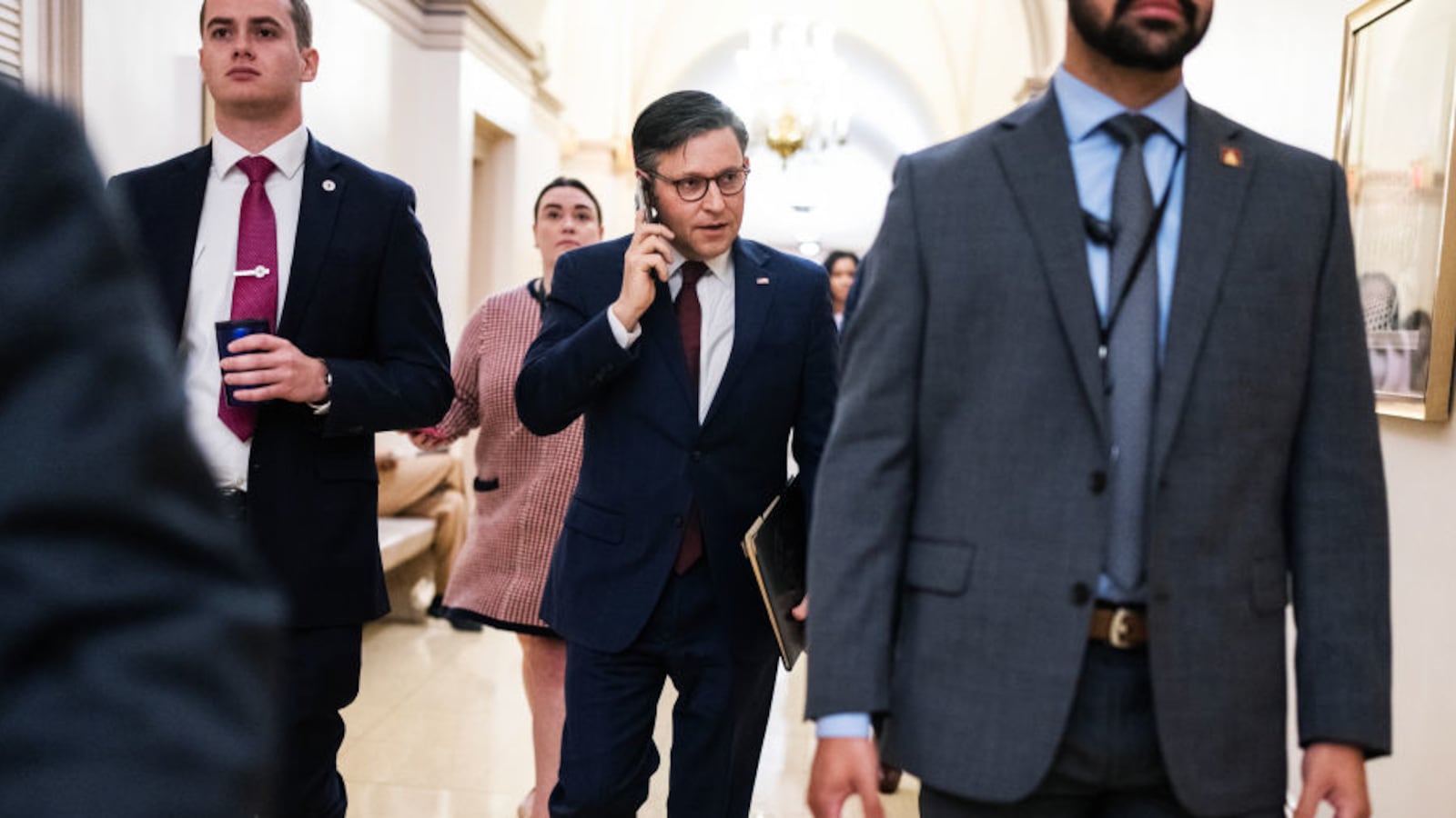 Speaker of the House Mike Johnson.