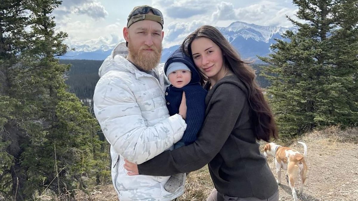 A photo of Jacob Flickinger with his family.