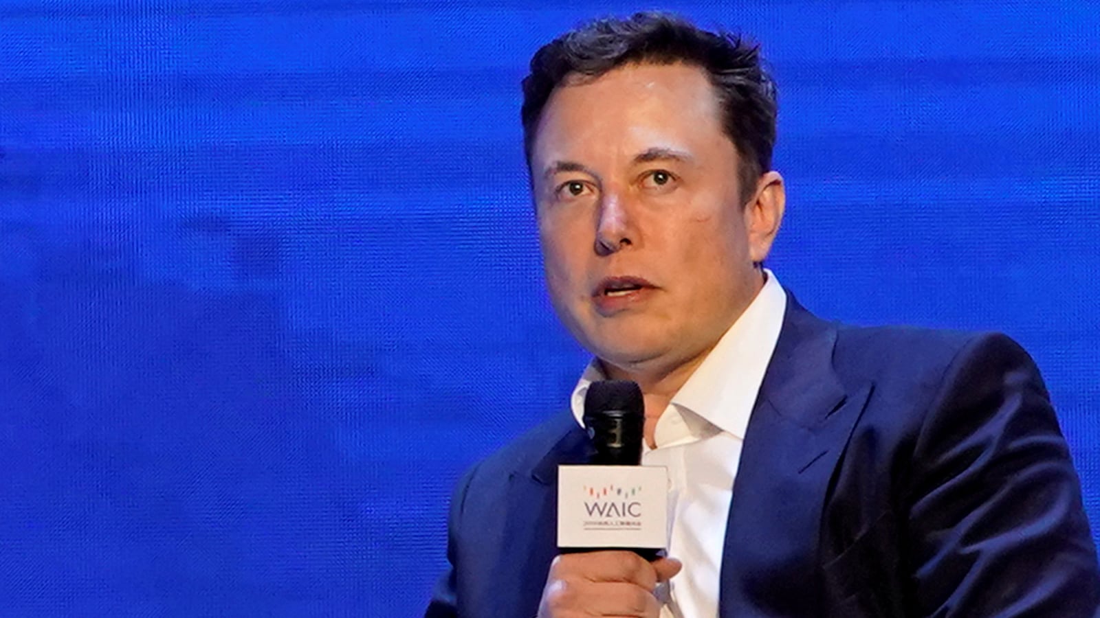 Tesla Inc CEO Elon Musk attends the World Artificial Intelligence Conference (WAIC) in Shanghai, China August 29, 2019.