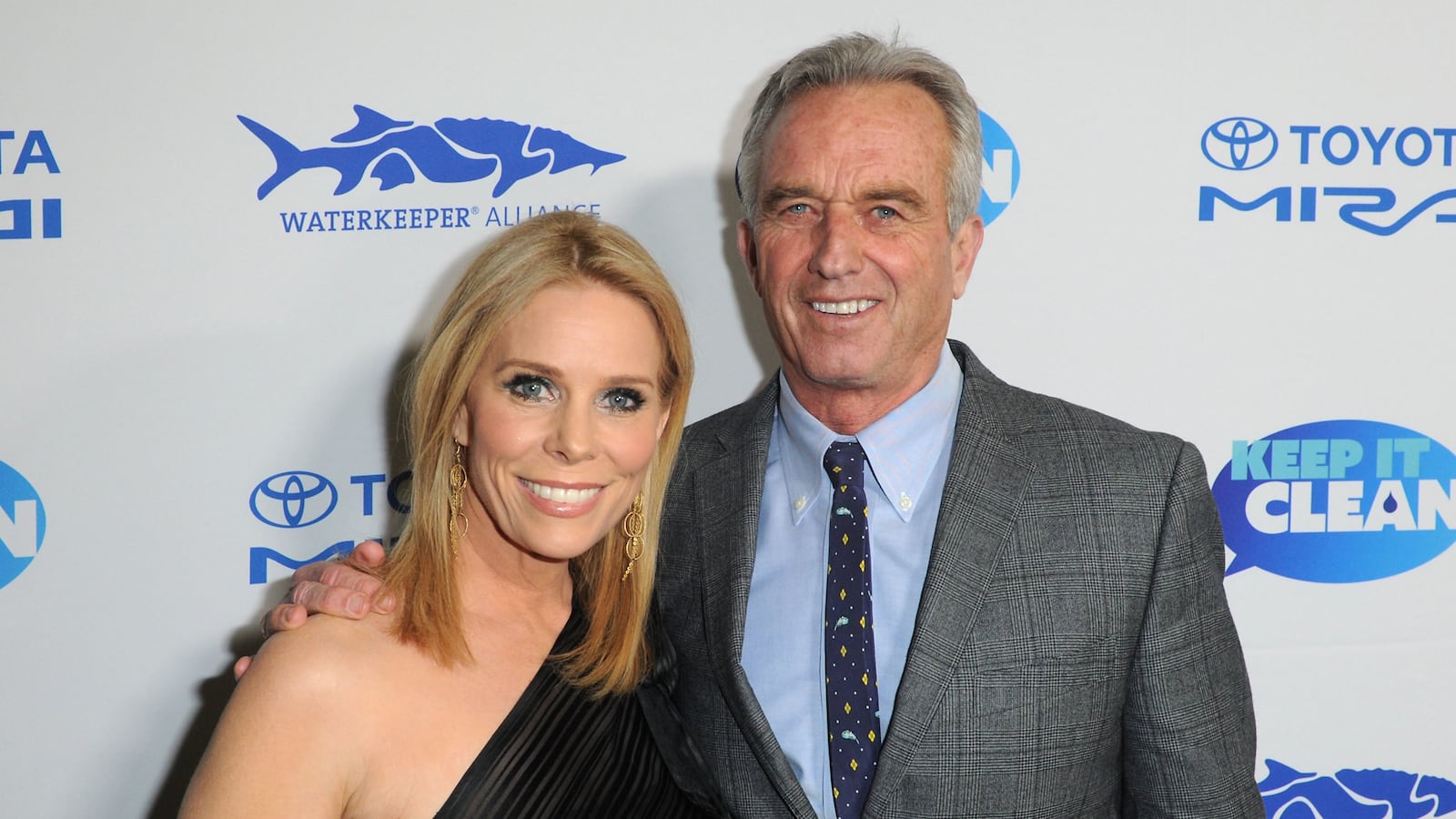 Cherly Hines and Robert F. Kennedy Jr. at a charity event in 2019.