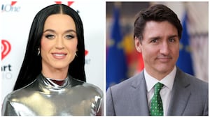 Katy Perry and Justin Trudeau